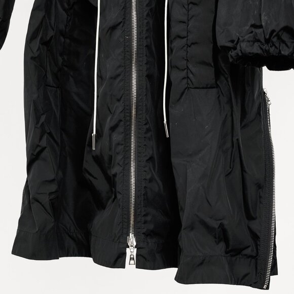 Louis Vuitton Noir Nylon Logo-Print Sporty Long Parka - Picture 8 of 16